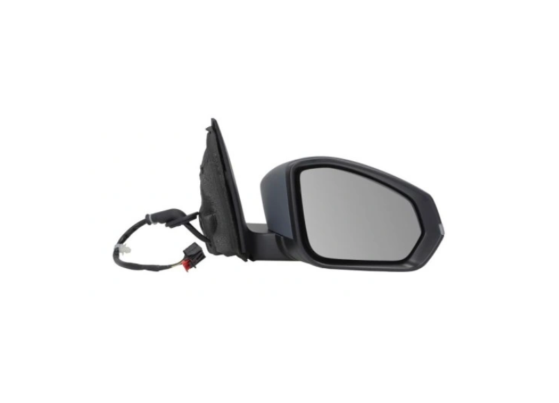 Oglinda usa exterioara SKODA FABIA, 07.2021-, partea dreapta, View Max, reglare electrica; carcasa texturata; cu incalzire; sticla convexa; sticla crom; 16 gauri / 6 pini; cu LED indicator,