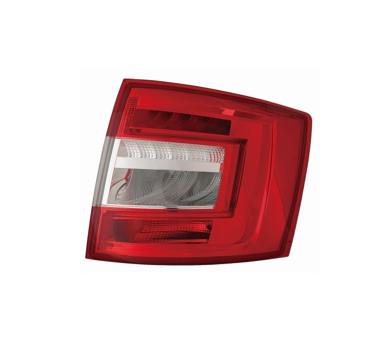 Lampa spate SKODA OCTAVIA III (5E), 03.2017-09.2020, partea dreapta, DEPO, Type= STANDARD LED; H21W; fara suport bec, Model COMBI, Estate,