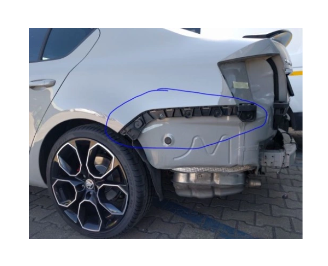 Suport bara spate SKODA OCTAVIA III (5E), 03.2017-09.2020, partea stanga, mic,