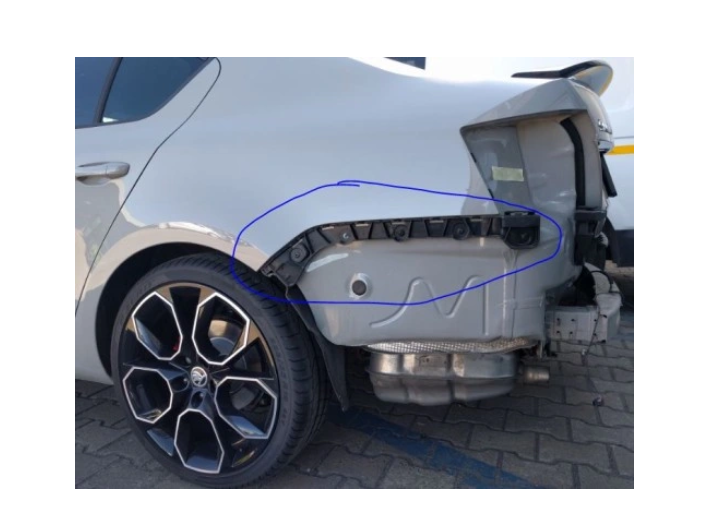 Suport bara spate SKODA OCTAVIA III (5E), 03.2017-09.2020, partea dreapta, mic,