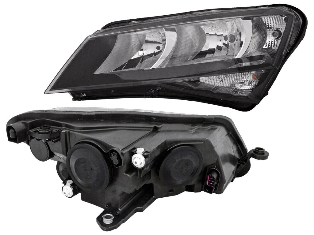 Far SKODA SUPERB (3V), 05.2015-06.2024, partea stanga, TYC, cu daytime running light; H7+H7+PWY24W+W16W; electrical; cu motor; halogen,