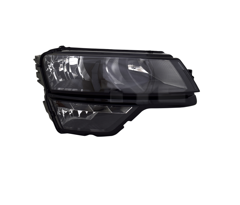 Far SKODA KAROQ, 08.2017-04.2022, partea stanga, TYC, fara fog light; cu LED daytime running light; H7+H7+PWY24W+W5W; electrical; fara unitate control LED; cu motor; halogen; cu 5 functii,