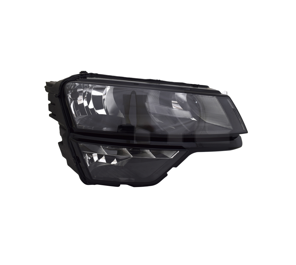 Far SKODA KAROQ, 08.2017-04.2022, partea dreapta, DEPO, cu LED daytime running light; cu fata fog lamp; H1+H7+H8+PY24W+W5W; electrical; fara unitate control LED; cu motor; halogen; Number of light functions:6,