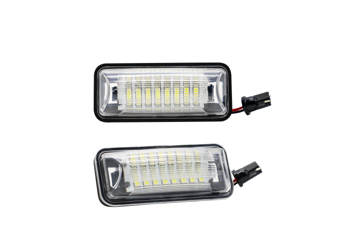 Set 2 buc lampa numar spate SUBARU BRZ, 06.2012-2020; FORESTER (SJ), 01.2013-05.2018; IMPREZA, 09.2007-2016; LEGACY 2009-2020; WRX/STI (GP/GJ), 01.2014-, partea stanga, LED; TUNING,