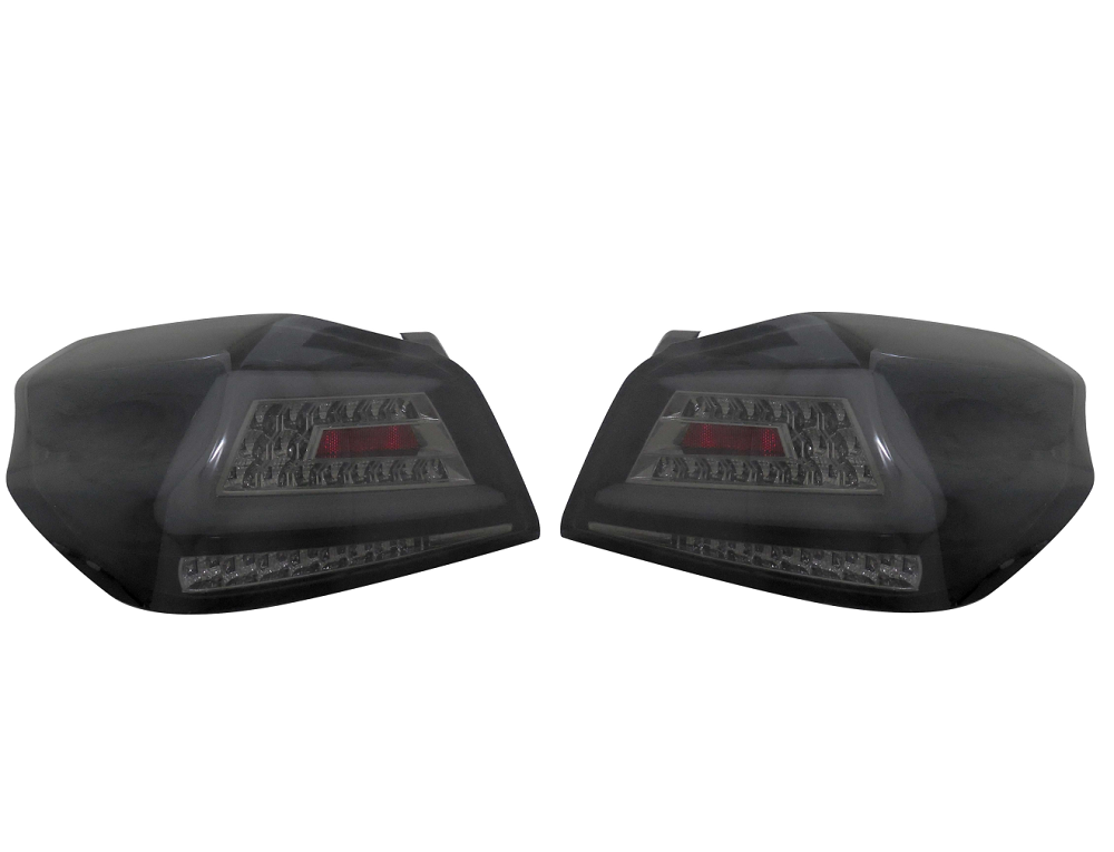 Set stopuri, lampa spate SUBARU WRX/STI (GP/GJ), 01.2014-2019, partea stanga, dynamic indicator; LED; crom, fumuriu; TUNING,