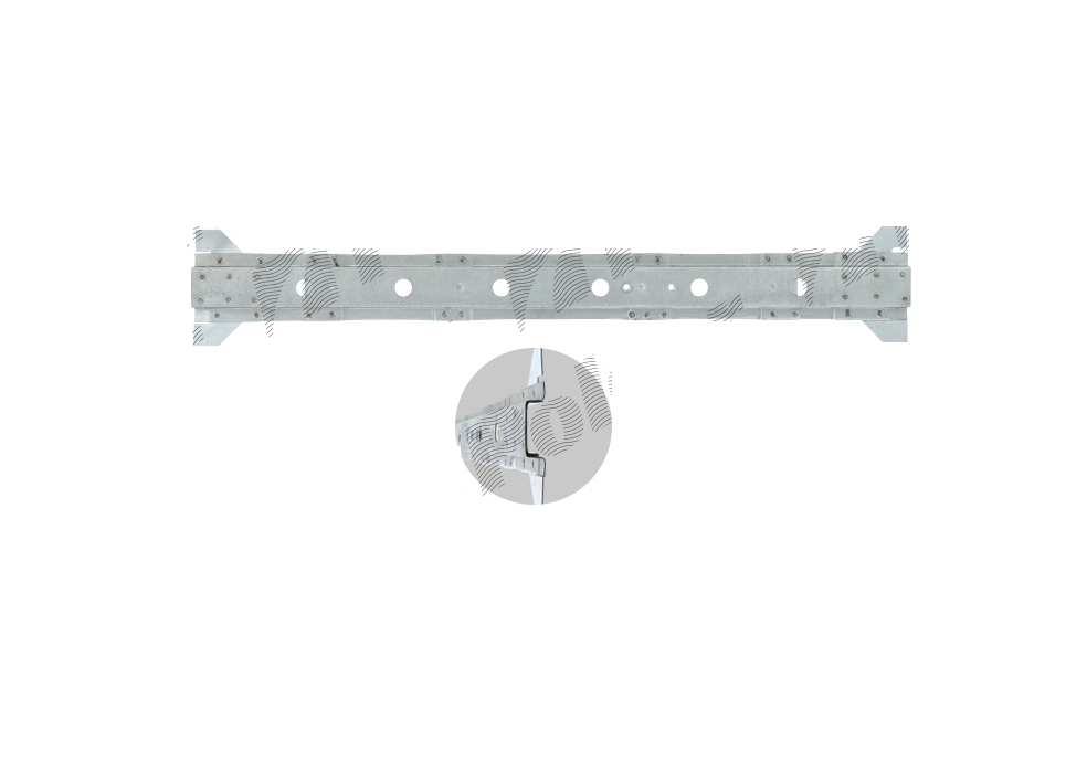 Segment reparatie podea SUZUKI SAMURAJ (SJ), 09.1981-12.1998, partea central, metal galvanizat; intaritura; central,