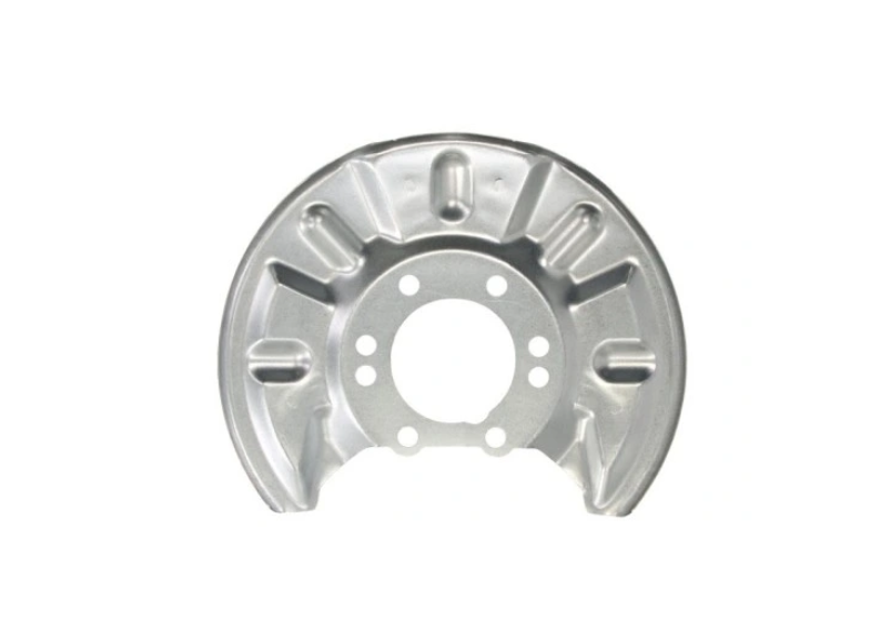 Protectie stropire disc frana spate SUZUKI SX4 S-CROSS, 05.2013-10.2016; VITARA, 03.2015-, partea stanga=dreapta, metal galvanizat, diametru disc frana : 259 mm, OE : 5562168L00000; 55621-68L00-000; 5562172L00; 55621-72L00; 55621-72L00-000,