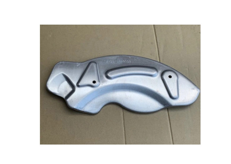 Protectie stropire disc frana fata TESLA MODEL S, 06.2012-, partea stanga, metal, OE : 600642100A; 6006421-00-A,