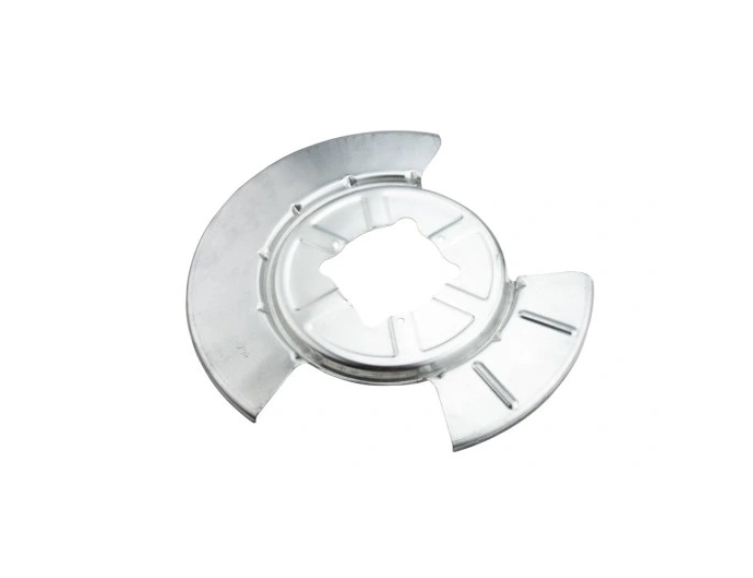 Protectie stropire disc frana spate TESLA MODEL S, 06.2012-, partea stanga, metal, diametru disc frana : 365 mm, OE : 600643200A; 6006432-00-A,