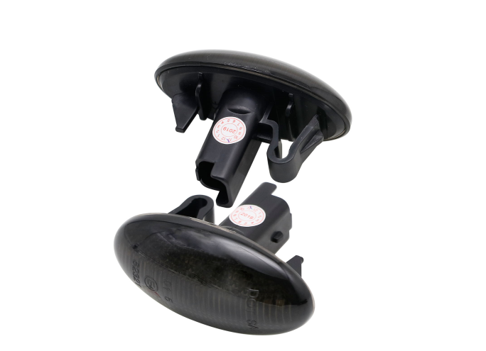 Set lampa semnalizare laterala CITROEN Berlingo, C1-C4, Jumpy, Xsara; FIAT Doblo, Scudo (270), Combo/Life, Vivaro, Zafira Life; PEUGEOT 1007, 107, 108, 206, 301, 307, 4007, 407, 607, Expert, Partner; TOYOTA Aygo, Proace City, Proace/Verso , LED; fumuriu;