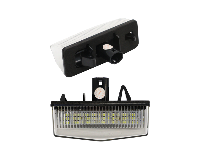 Set 2 buc lampa numar spate LEXUS CT (ZWA10), IS (XE1), NX (AZ10), RX (AL20); SCION TC; TOYOTA C-HR, Matrix (E14), Prius, Rav4 (XA40), Venza, 11.2008-, stanga, LED; TUNING,