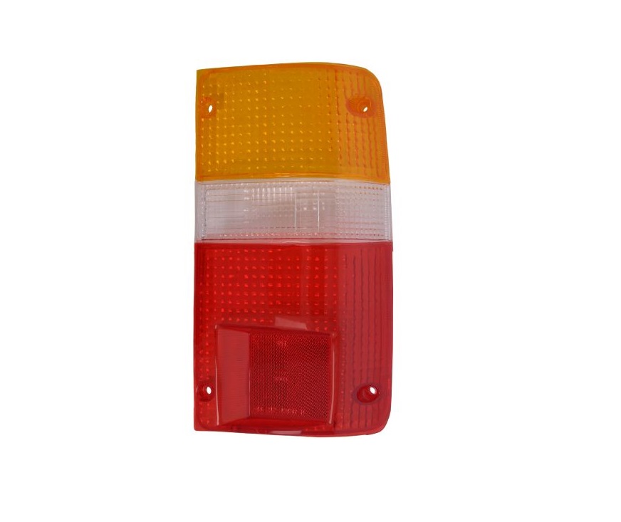 Dispersor lampa spate TOYOTA HILUX/4-RUNNER (N50), 08.88-95/HILUX (N60), 11.1995-12.1997, VW TARO 2WD/tractiune integrala 4x4, 04.1989-03.1997, partea dreapta, DEPO, lentila plastic; semnalizare portocalie,