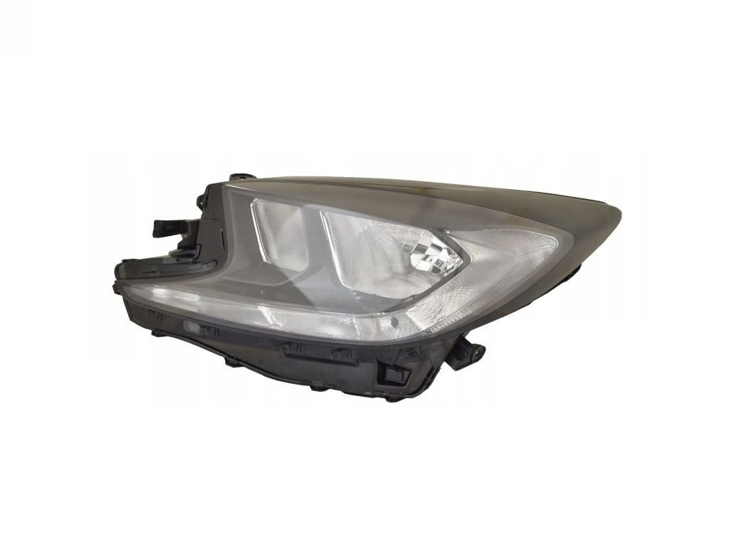 Far TOYOTA AYGO X, 11.2021-, partea stanga, DEPO, cu LED daytime running light; H11+HB3+W5W; electrical; fara daytime running light LED module; fara motor; halogen,