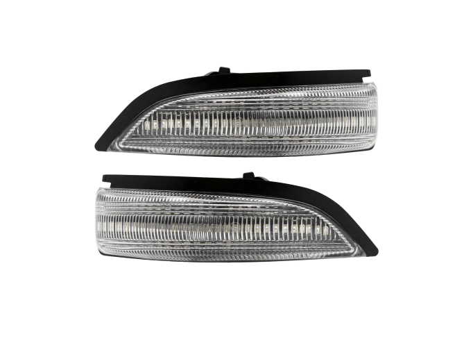 Set lampa semnalizare laterala TOYOTA CAMRY (XV50), 09.2011-07.2017; CAMRY (XV70), 07.2017-2019; YARIS (XP130), 03.2011-07.2014; YARIS, 07.2014-12.2020, dynamic indicator; LED; transparent; TUNING,