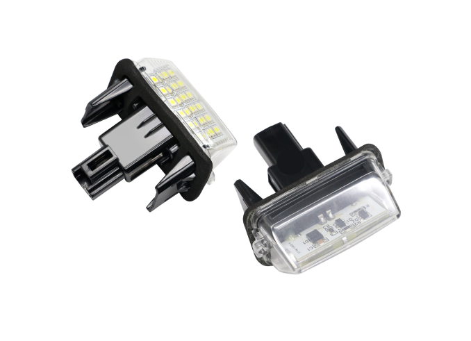 Set 2 buc lampa numar spate TOYOTA AVALON (XX40), 03.2012-05.2018; CAMRY (XV50), 09.2011-07.2017; HIGHLANDER 2011-12.2019; PRIUS c (NHP10), 12.2011-; VERSO-S, 11.2010-; YARIS, 03.2011-2017, partea stanga, LED; TUNING,