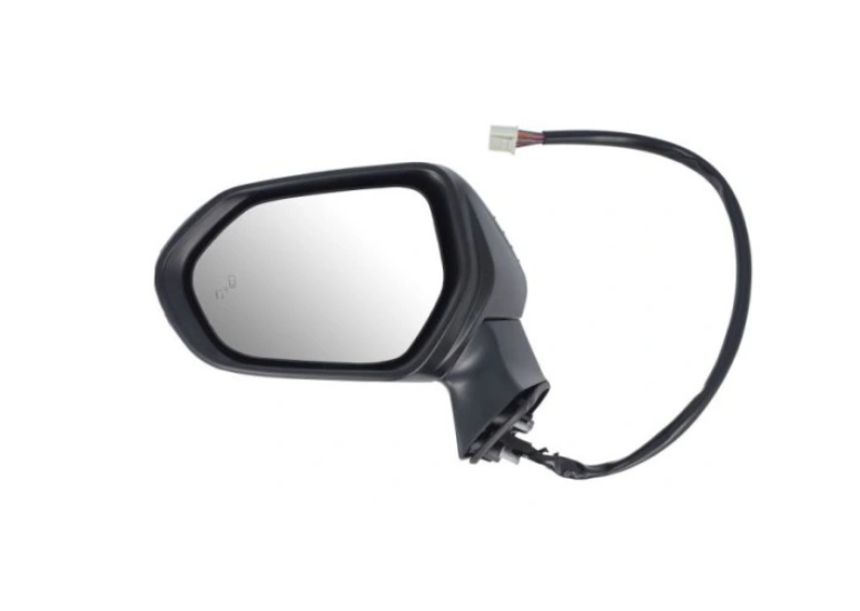 Oglinda usa exterioara TOYOTA COROLLA (E210), 07.2018-, partea stanga, reglare electrica; grunduit; cu incalzire; sticla convexa; sticla crom; cu memorie; 16 gauri / 12 pini; cu LED indicator; cu functie asistenta laterala,