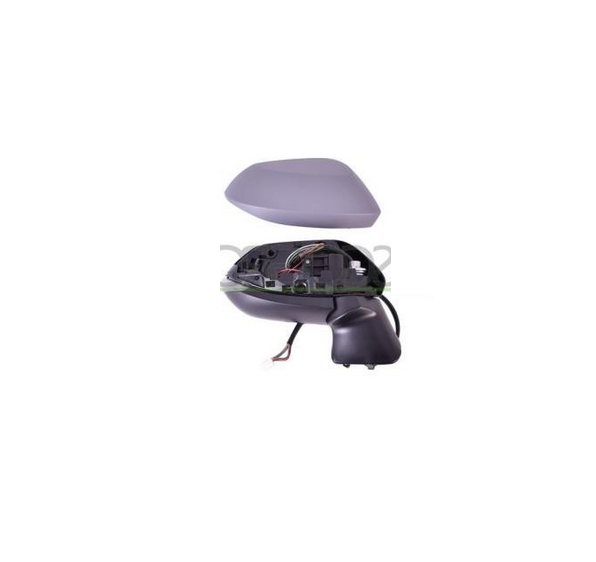 Oglinda usa exterioara TOYOTA COROLLA (E210), 07.2018-, partea dreapta, reglare electrica; grunduit; cu incalzire; sticla convexa; sticla crom; pliabila electric; 11 gauri / 9 pini; cu LED indicator; cu functie asistenta laterala,