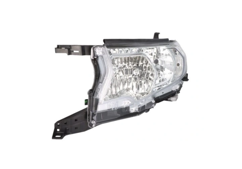 Far TOYOTA LAND CRUISER (FJ150), 10.2017-, partea stanga, DEPO, H11+HB3+W5W+WY21W; electrical; fara motor; halogen,