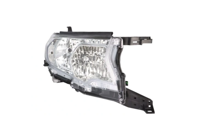 Far TOYOTA LAND CRUISER (FJ150), 10.2017-, partea dreapta, DEPO, H11+HB3+W5W+WY21W; electrical; fara motor; halogen,