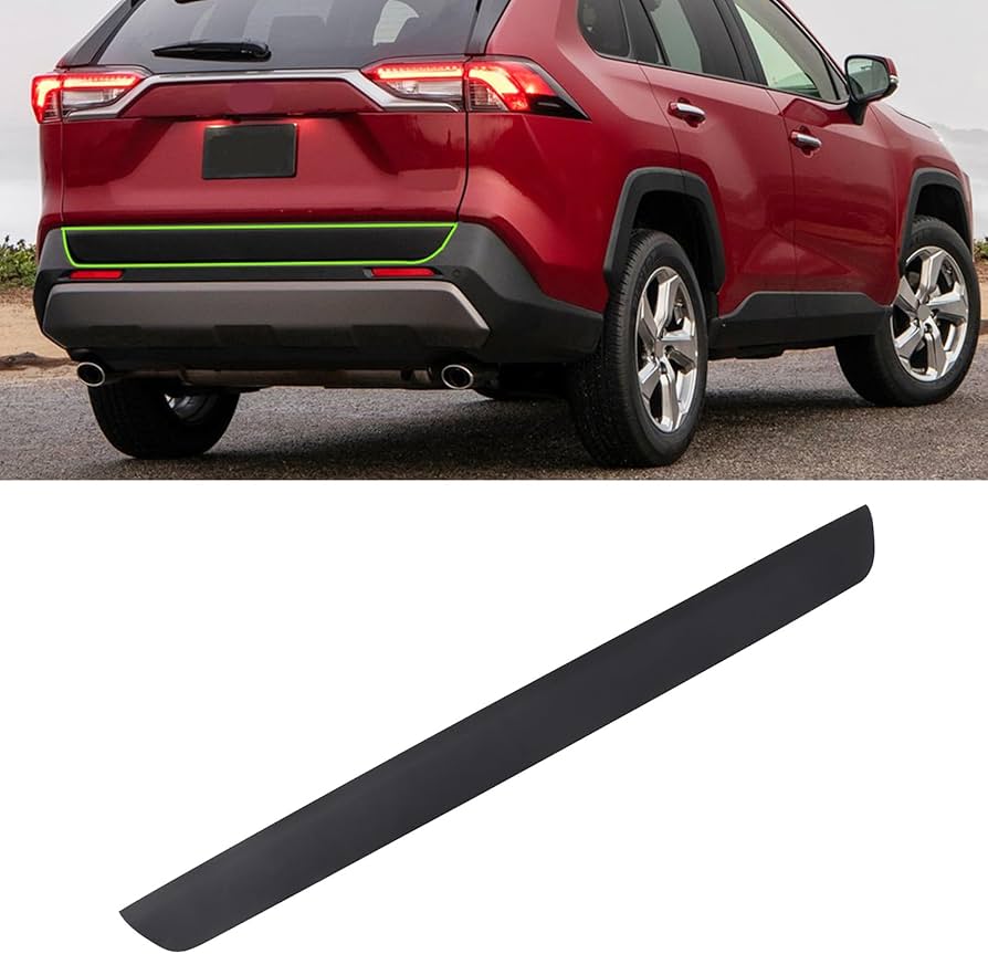 Ornament hayon spate SUZUKI ACROSS, 07.2020-; TOYOTA RAV4 (XA50), 04.2018-, texturat; plastic,