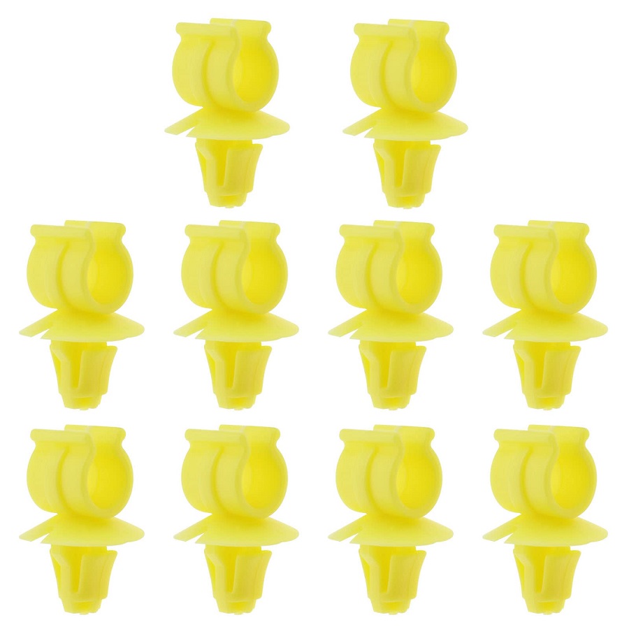 Set 10 buc. clema suport capota CITROEN C3 PICASSO, 10.2008-; C4 (B7), 09.2010-04.2018; C4 (LA/LC), 2004-2010, C4 PICASSO (UA/UD), 10.2006-06.2013, PEUGEOT 207 (W_), 05.2006-12.2013, 301, 01.2013-01.2017