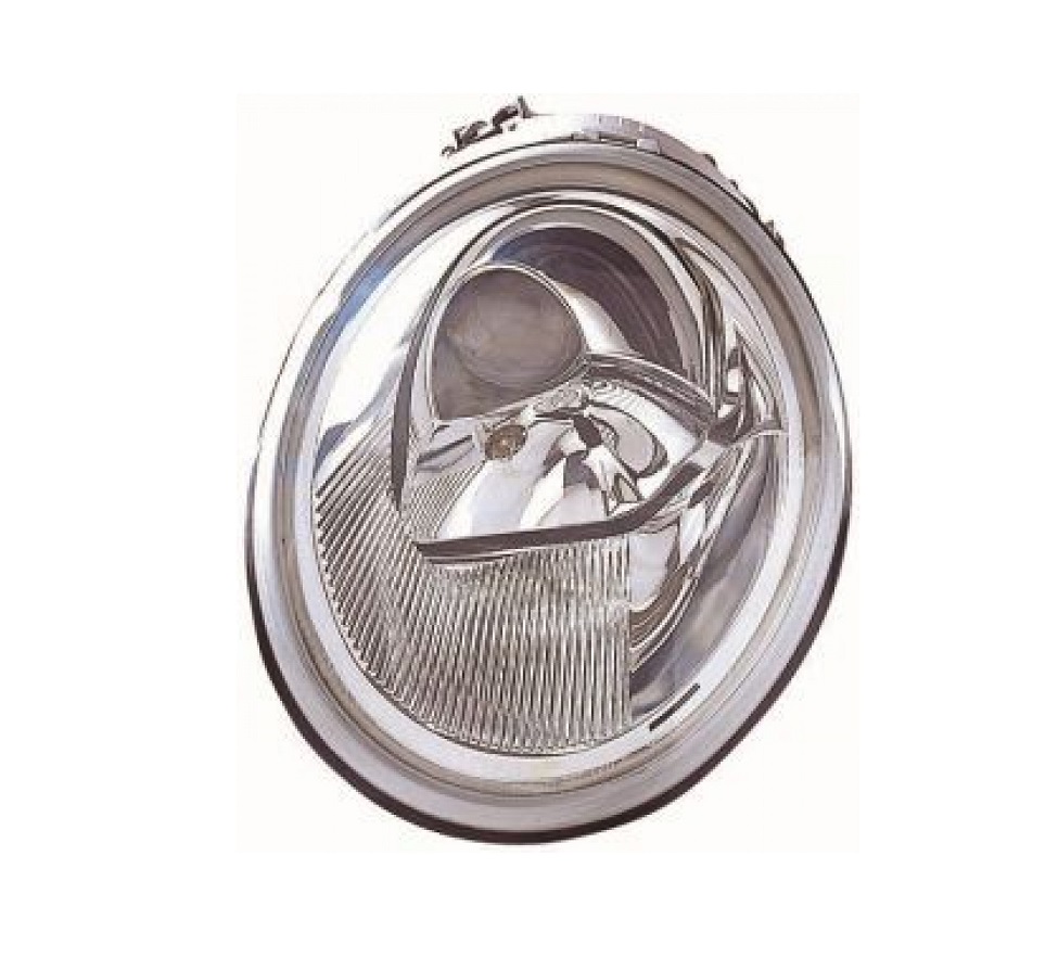 Far VW BEETLE (1C/9C/1Y), 01.1998-05.2005, partea stanga, DEPO, H1+H1; manual/electrical; cu motor; halogen,