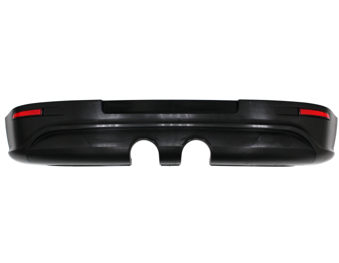 Spoiler bara spate spate VW GOLF V (1K), 10.2003-05.2009 model Hatchback, negru; type R32; cu gauri pentru 2 iesiri simple; TUNING,