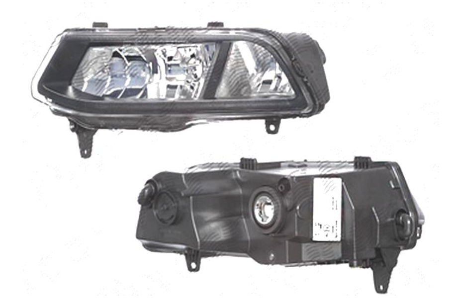 Proiector ceata VW POLO (6R), 05.2014-12.2017, partea stanga, DEPO, H8; cu lumini pentru curbe,