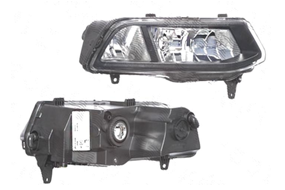 Proiector ceata VW POLO (6R), 05.2014-12.2017, partea dreapta, DEPO, H8; cu lumini pentru curbe,