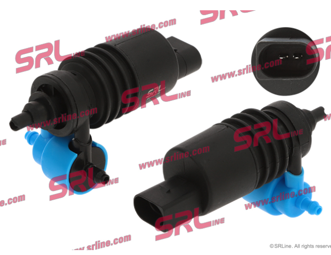 Pompa spalator fata+spate AUDI Audi A1 A3 A4 A6 Q5 Q7 Vw Golf Bora Passat T5 Polo Touareg Touran Sharan; Seat ALHAMBRA ALTEA AROSA IBIZA/CORDOBA LEON TOLEDO, Skoda Fabia Octavia; Mercedes, SMART, SRLine, Pompa duala,