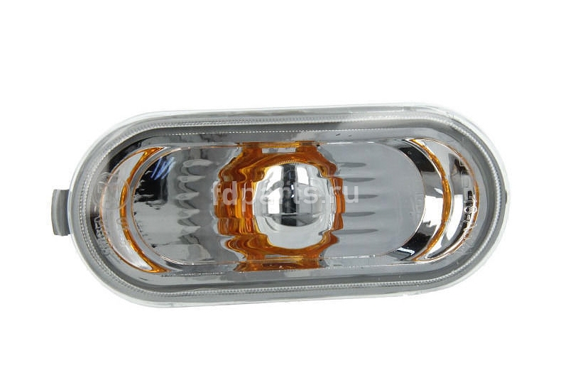 Lampa semnalizare laterala fata FORD Galaxy (WGR), Seat Alhambra (7V), Leon (1M1), Toledo (1M2), Mii, Skoda Citigo, VW Amarok, Caddy 3, Golf, Lupo, Passat (B5), Polo, Sharan (7M), (T5), Up! DEPO, W5W; transparent cu insertie galbena; fara suport bec,