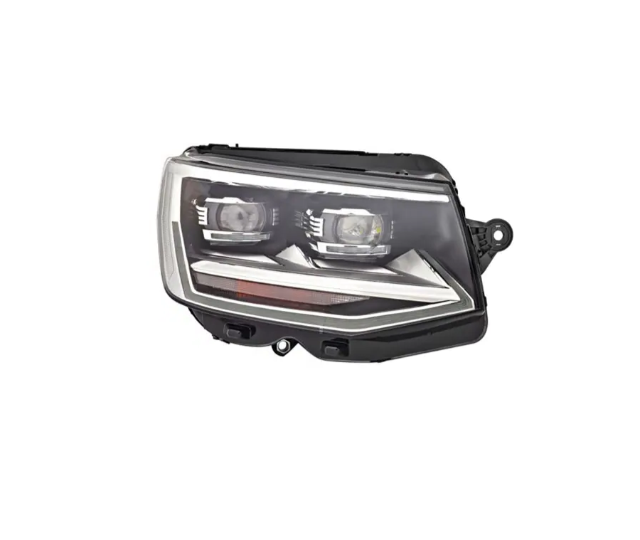 Far VW TRANSPORTER/MULTIVAN (T6), 04.2015-08.2019, partea dreapta, TYC, cu LED daytime running light; LED; electrical; fara LED module; fara unitate control LED; cu motor; LED,