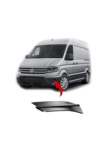 Capac grila bara fata VW CRAFTER, 02.2017-; MAN TGE, 11.2016-, partea stanga,