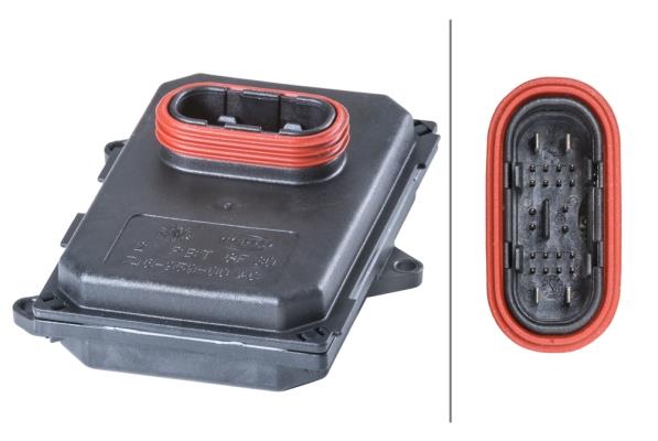 Balast Xenon, Unitate De Control Lumini AUDI Q3 (8U), 06.2011-02.2015; SKODA SUPERB (3V), 05.2015-06.2024, VW EOS (1F), 11.2010-; TOUAREG (7P5), 06.2014-06.2018; TOUAREG, 05.2018-, stanga=dreapta, HELLA, pentru sistemul de iluminare activa la viraje,