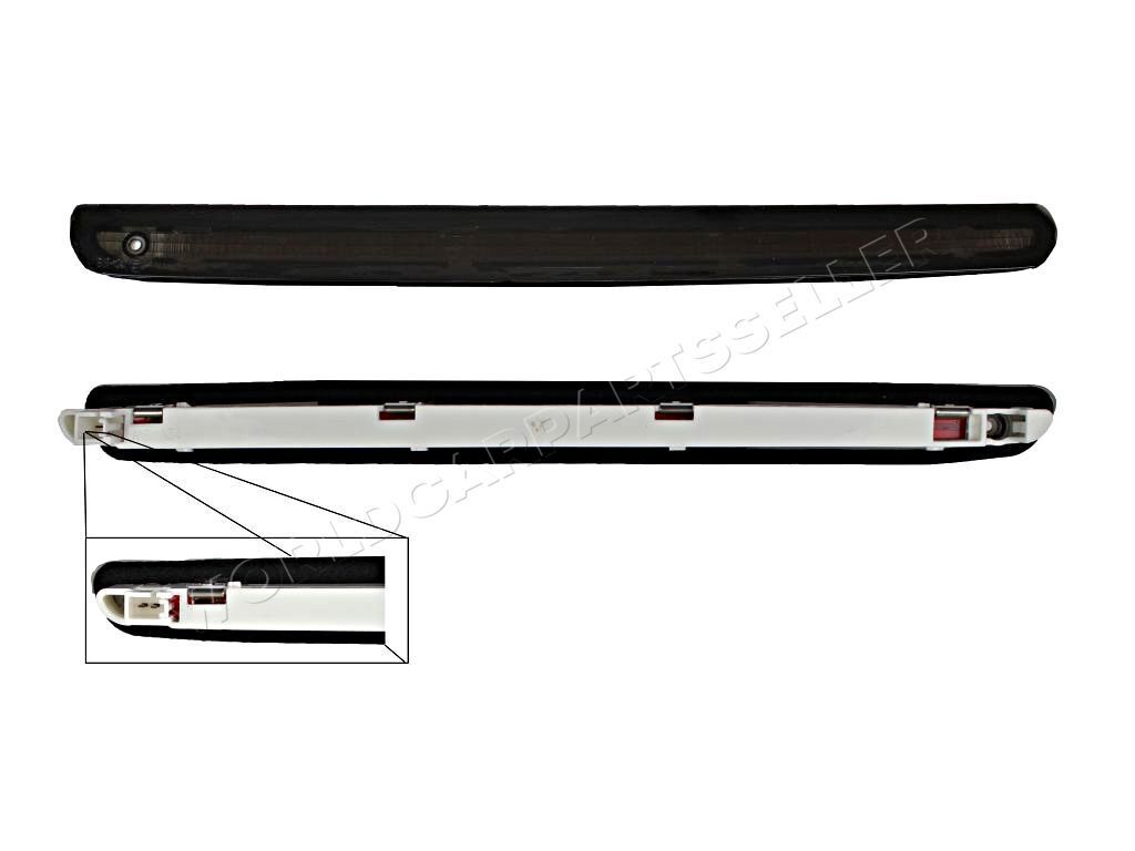 Stop suplimentar frana spate VW CADDY III (2K), 06.2015-, partea central, LED; fumuriu; TUNING, modele cu o usa spate,