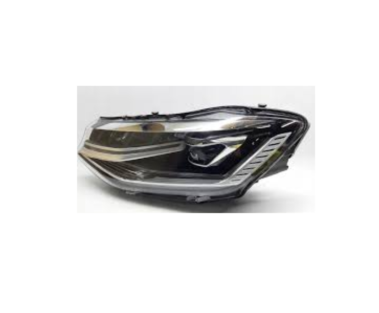 Far VW CADDY, 11.2020-, partea stanga, ZKW, cu lumina vreme rea; Type= High; LED; electrical; inel cromat; LED; cu lumini de viraj statice,