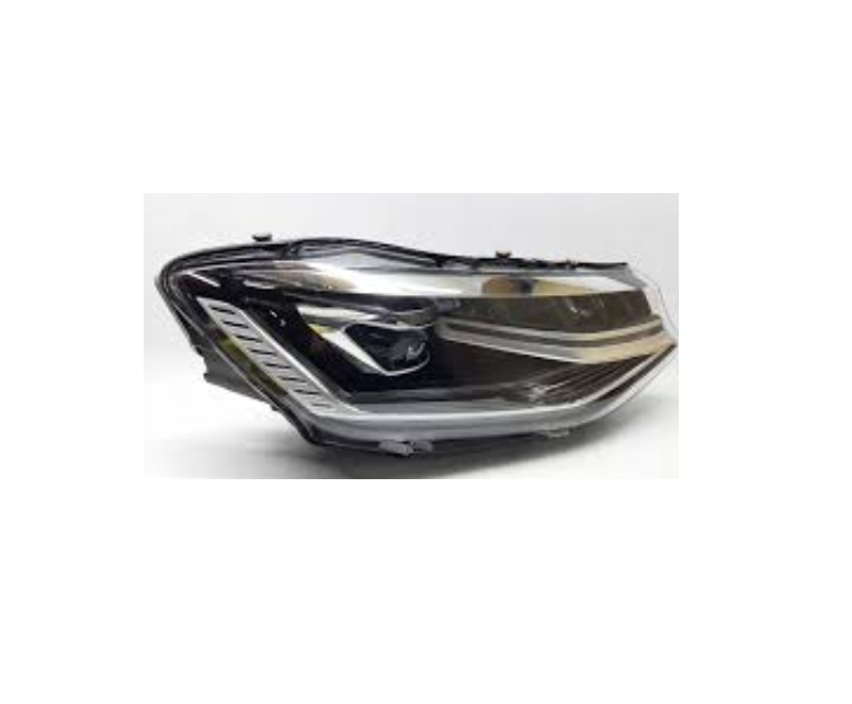 Far VW CADDY, 11.2020-, partea dreapta, ZKW, cu lumina vreme rea; Type= High; LED; electrical; inel cromat; LED; cu lumini de viraj statice,