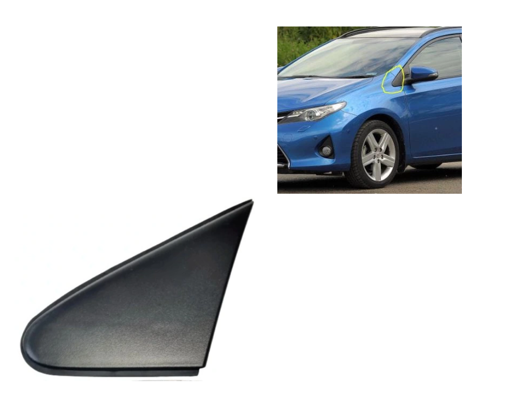 Bandou aripa, ornament fata TOYOTA AURIS (E18), 01.2013-2019, partea dreapta, original, superior,