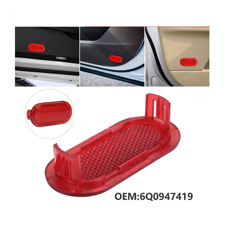 Catadioptru reflectorizant VW BEETLE (5C1), 10.2011-; CADDY III/LIFE (2K), 03.2004-2015; POLO (9N/9n3), 10.2001-2009; TOURAN (1T), 01.2007-08.2015, partea stanga=dreapta, original, usa fata, usa spate, interior,