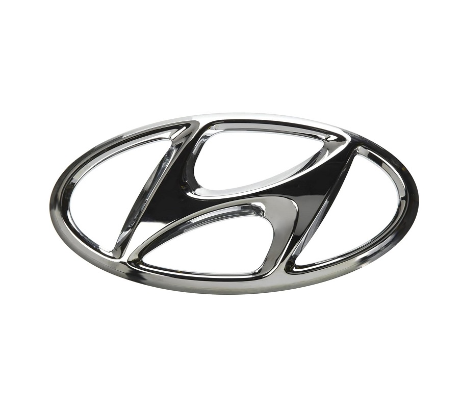 Emblema grila fata HYUNDAI KONA, 10.2017-09.2020, original,