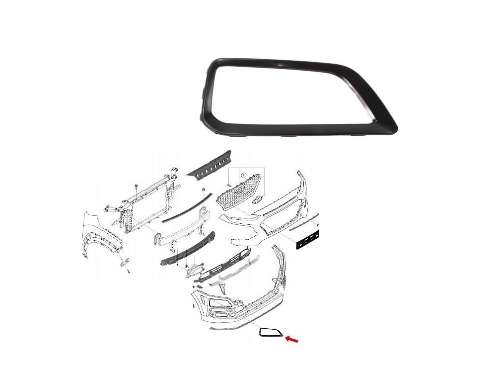 Rama far fata HYUNDAI KONA, 10.2017-09.20, partea dreapta, original,