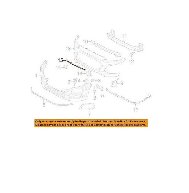 Bandou bara fata HYUNDAI KONA, 10.2017-09.20, original,