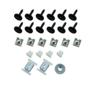 Set 25 buc. clipsuri aripa interioara set CITROEN JUMPER, 2002-2014; JUMPER, 06.2014-; FIAT DUCATO, 2002-2014; DUCATO, 06.2014-; PEUGEOT BOXER, 04.2002-2014; BOXER, 06.2014-
