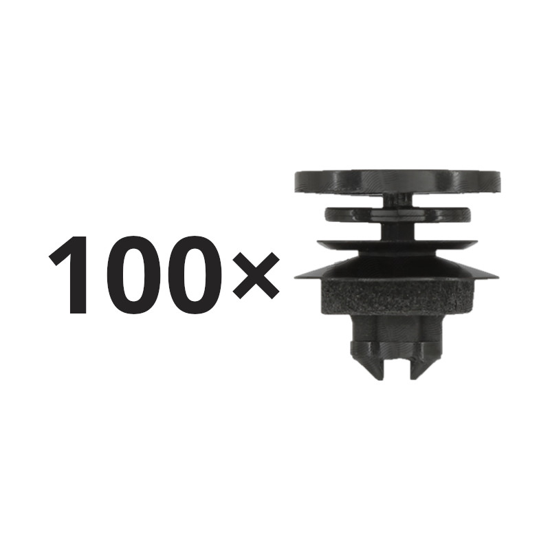 Set 100 cleme ornament Seat Ibiza (6j), Ibiza/Cordoba (6l), Leon (1m1), Leon (1p1), Toledo (1m2), Toledo (5p2); Skoda Superb (3u4); Volkswagen Bora (1j5/1jm), Golf Iv (1j) (Hb + Estate), Passat (B5 (3b Gp)), Passat (B5 (3b)), tapiterie usa