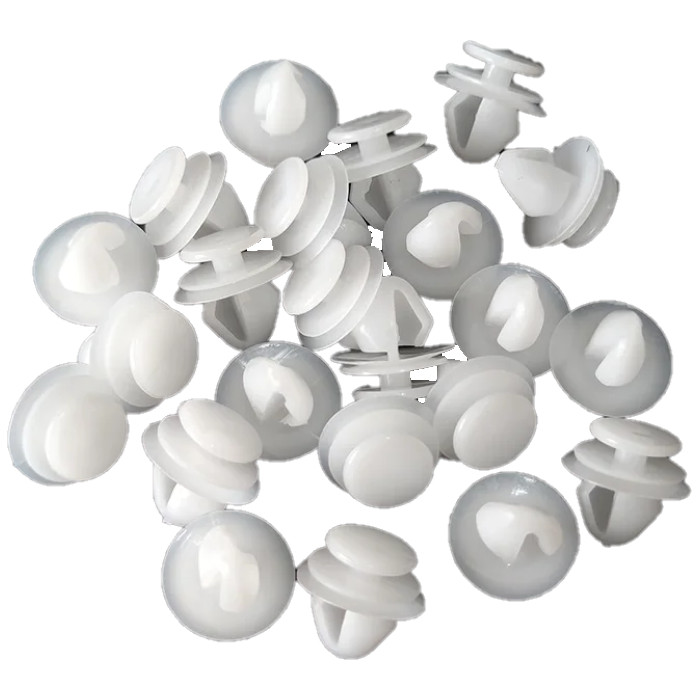 Set 100 cleme ornament Citroen Berlingo C4, C5, C6, C8, Jumpy, Dacia Dokker, Lodgy, Logan, Sandero, Opel Vivaro, Peugeot 2008, 206, 207, 307, 308, 407, 607, Expert, Partner, Renault Clio, Espace, Megane, Trafic, Twingo, Volvo C30, upholsteries - hayon
