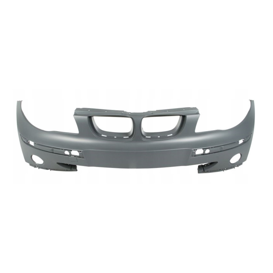 Bara fata BMW Seria 1 (E81/E82/E87/E88), 09.2004-10.2013, JLine, grunduit, de vopsit; cu gauri lampa ceata,