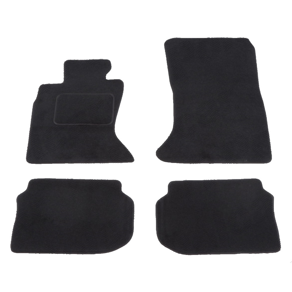 Set covorase auto mocheta Velor BMW Seria 5 (F10/F11), 12.2009-08.2017, negru,