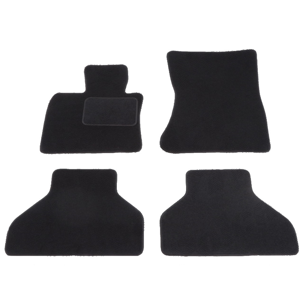 Set covorase auto mocheta Velor BMW X5 (E70), 04.2010-11.2013; X5 (E70), 10.2006-04.2010; X6 (E71), 01.2008-12.2013, negru,