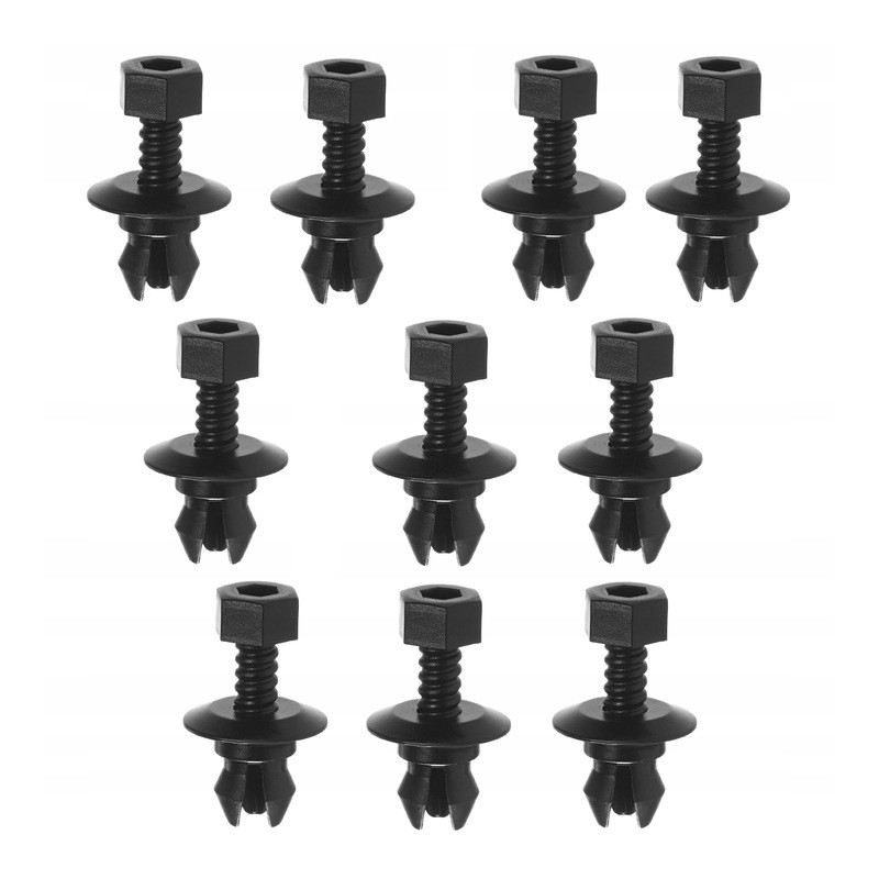 Set 10 clema fixare plastic Audi Q5 (8r); Volkswagen Passat (B6 (3c)), Passat (B7 (36)), Passat (B8), Passat Cc (357), sub scut sasiu