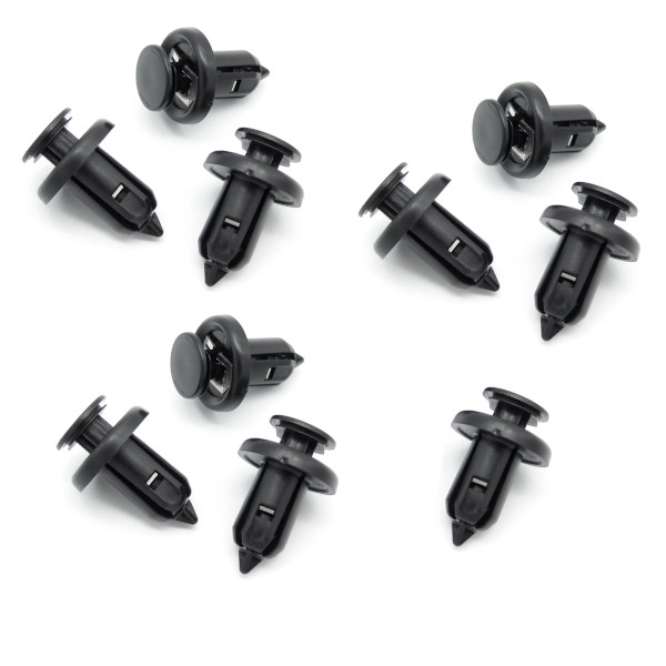 Set 10 clema fixare plastic Honda Accord (Cu2), Civic (Fn/Fk) (Hb), Crv (Re), Frv (Be), Jazz/Fit (Ge), Odyssey (Rl3), Odyssey (Rl4), interior aripa, scut motor, bara si ornamente